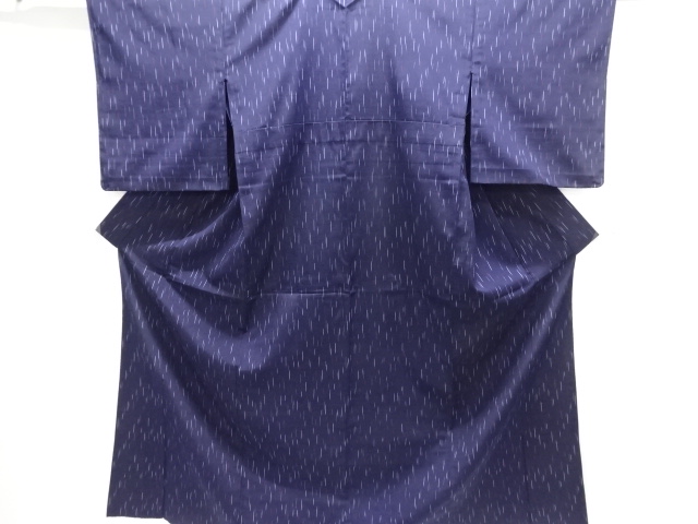 JAPANESE KIMONO / ANTIQUE TAISHO ROMANTIC STYLE: RAIN-STRIPE PATTERN W